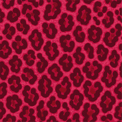 Pink Cheetah Print – Modern Animal Pattern Vector in Soft and Bold Rose Tones