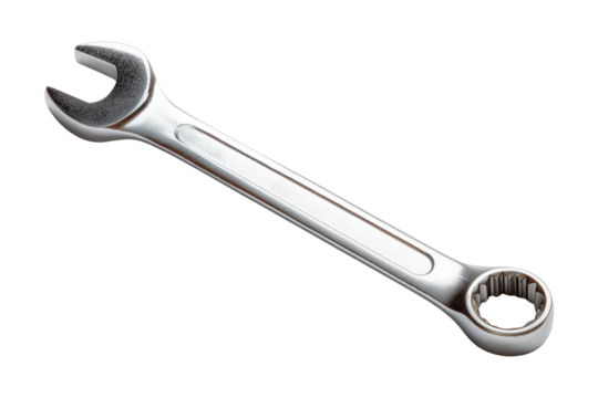 wrench isolated on transparent or white background, png
