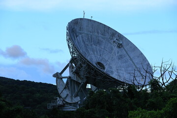 Parabolic antenna.
