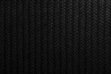 Dark Carbon Fiber Weave Texture, Seamless Black Braided Pattern, Modern Abstract Background Design
