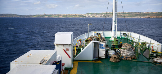 ship at sea