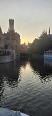 Fototapeta premium Bruges in early evening