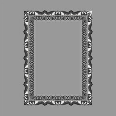 ornate frame floral new design