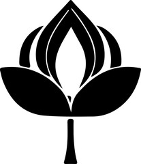 Water Lily Silhouette Vector Art, Water Lily Vector Design, Water Lily Black and White Art, Water Lily Outline Illustration, Water Lily Minimalist Vector, Water Lily Shadow Graphic, Water Lily Floral 