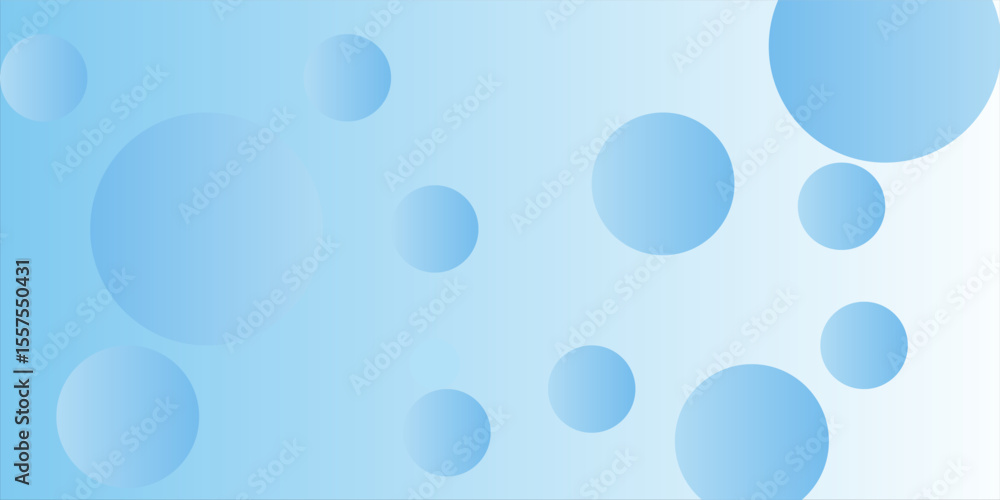 Poster modern background gradient soft light blue bokeh for graphic business background hitech technology a