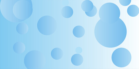 Modern background gradient soft light blue bokeh for Graphic Business background hitech technology art. vector