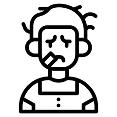 Survivor in vector illustration