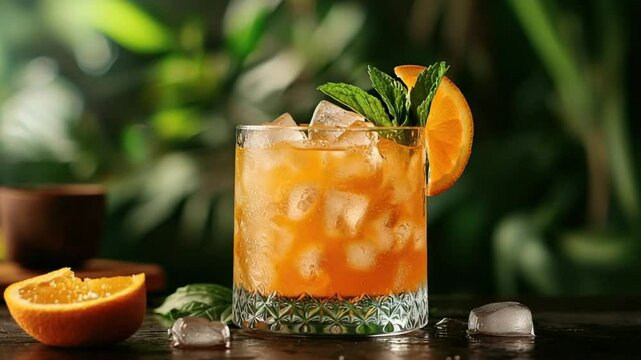 nam som thai orange juice video