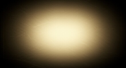 A bright, glowing light source radiates outwards against a dark, textured background.
