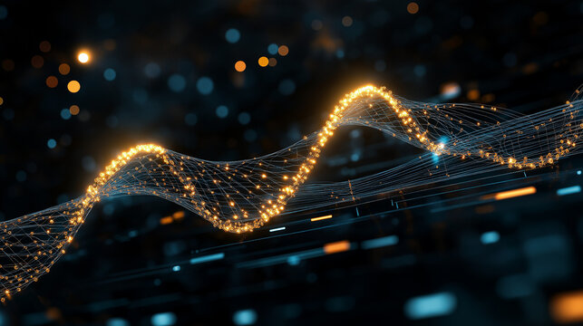 Innovative mrna vaccine development process research lab digital visualization scientific environment close-up technology concept