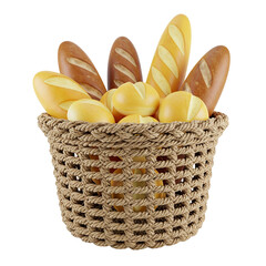 bread in a basket