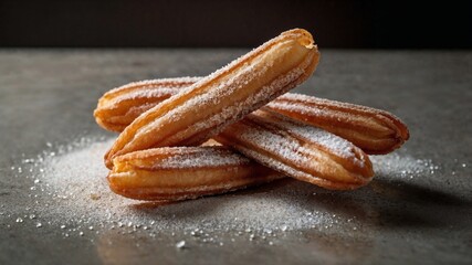Close-up of Delicious Churros