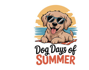 Celebrate the heat in style with our 'Dog Days of Summer' tee &ndash; vibrant, fun, and perfect for sunny vibes, beach days, and laid-back adventures. Summer fashion at its best!
