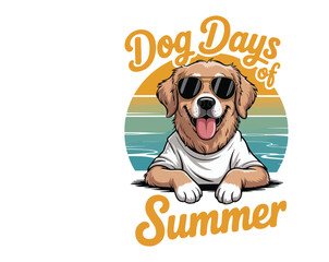 Celebrate the heat in style with our 'Dog Days of Summer' tee &ndash; vibrant, fun, and perfect for sunny vibes, beach days, and laid-back adventures. Summer fashion at its best!