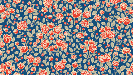 Vintage Vector Seamless Pattern