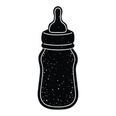Realistic Baby Feeding Bottle Design