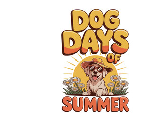 Celebrate the heat in style with our 'Dog Days of Summer' tee &ndash; vibrant, fun, and perfect for sunny vibes, beach days, and laid-back adventures. Summer fashion at its best!