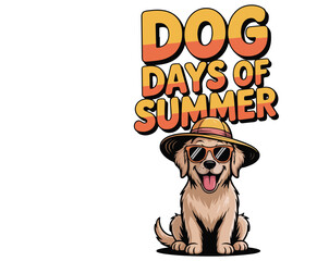 Celebrate the heat in style with our 'Dog Days of Summer' tee &ndash; vibrant, fun, and perfect for sunny vibes, beach days, and laid-back adventures. Summer fashion at its best!