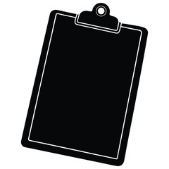 Clipboard Stationery Silhouette