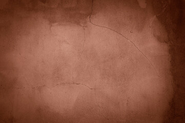 Abstract brown wall background. Weathered soil texture.