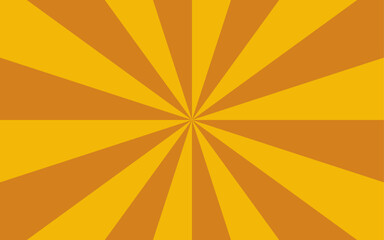Abstract bold optical illusion background with swirling Orange and white wavy stripes radiating from the center and hypnotic spiral. Dynamic movement and symmetry, evoking a retro, energetic