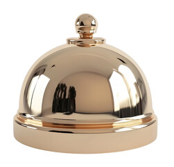 Elegant Gold Reception Bell for Service