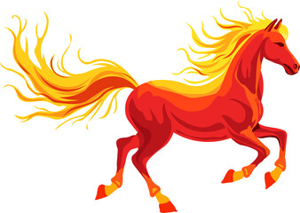 fire horse © Oleksandr Yatsenko