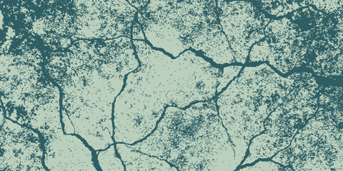 Abstract Green Grunge Texture Background