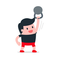 Cheerful Kettlebell Workout