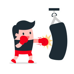 Energetic Boxing Punch