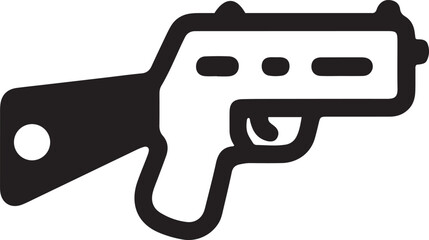 Sniper Rifle Icon in Flat and Detailed Vector Styles design.