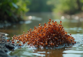 The Bridge of Life for Ant Colony