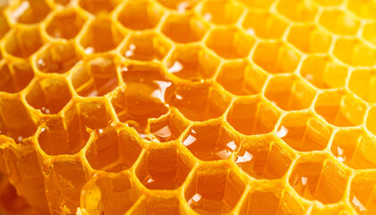honeycomb with honey
