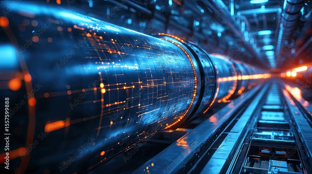 Poster graph-based pipe optimization concept for smart infrastructure, industrial planning, and data-driven
