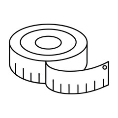 film roll isolated on white