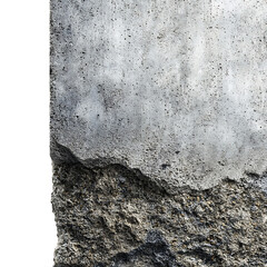 Weathered Concrete Texture Grunge Background for Design Projects white background against transparent Background
