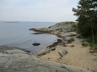 beach and sea