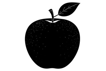 vector illustration of an apple
