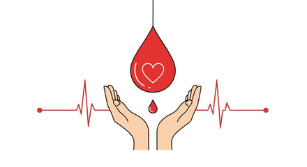 Generous Life Giving Blood Donation Saves Many Lives With Care and Compassion