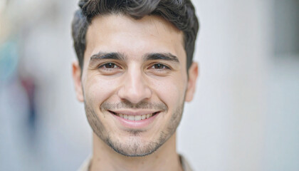 Obraz premium portrait of a man smiling