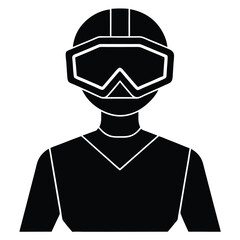 vr person silhouette