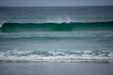 Serene Ocean Waves at the Beach