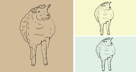 animal, horse, vector, illustration, silhouette, mammal, dog, farm, wild, animals, donkey, deer, isolated, nature, white