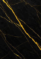 Luxury black marble texture with radiant gold veins, elegant natural stone background perfect for premium wallpapers, branding, packaging, and upscale design projects