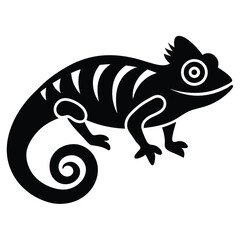 chameleon silhouette