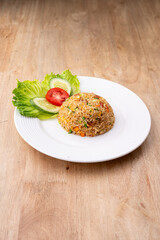 fried rice with vegetable
