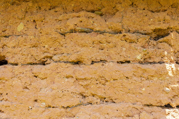 Texture of sand and earth, sand dunes and mountains