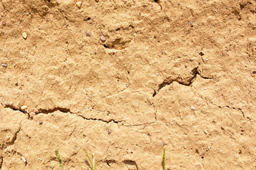 Texture of sand and earth, sand dunes and mountains