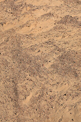 Texture of sand and earth, sand dunes and mountains