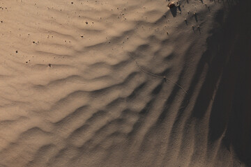 Texture of sand and earth, sand dunes and mountains